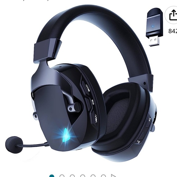 Other - Wireless Gaming Headset with Detachable Noise Cancelling Microphone
